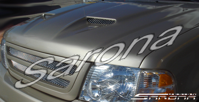 Custom Ford Explorer Hood  SUV/SAV/Crossover (2002 - 2005) - $980.00 (Manufacturer Sarona, Part #FD-010-HD)